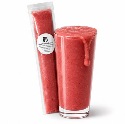 Black Currant Banana Smoothie Pop