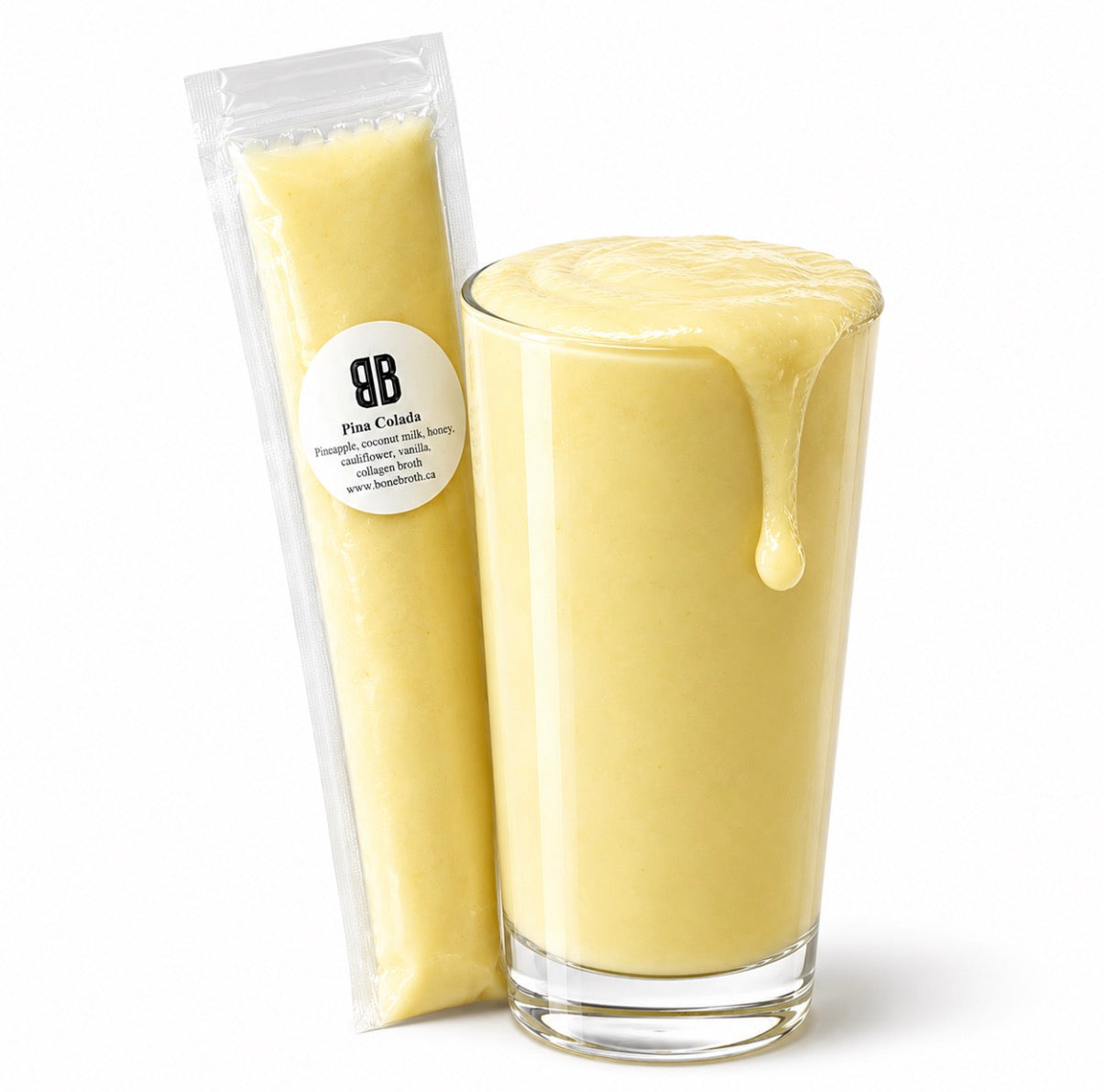 Pina Colada Smoothie Pop