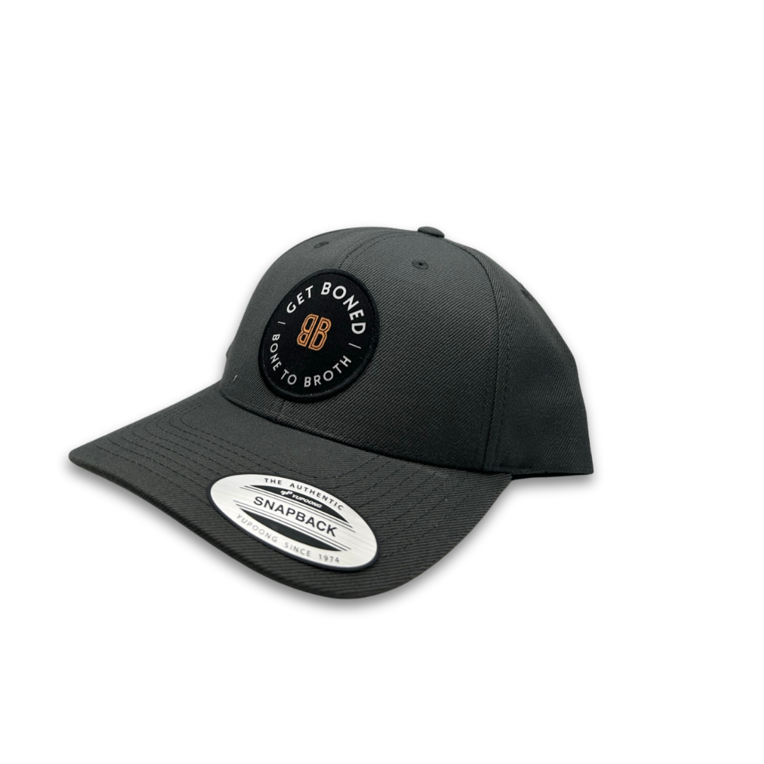 Get Boned - Baseball Cap Black Patch