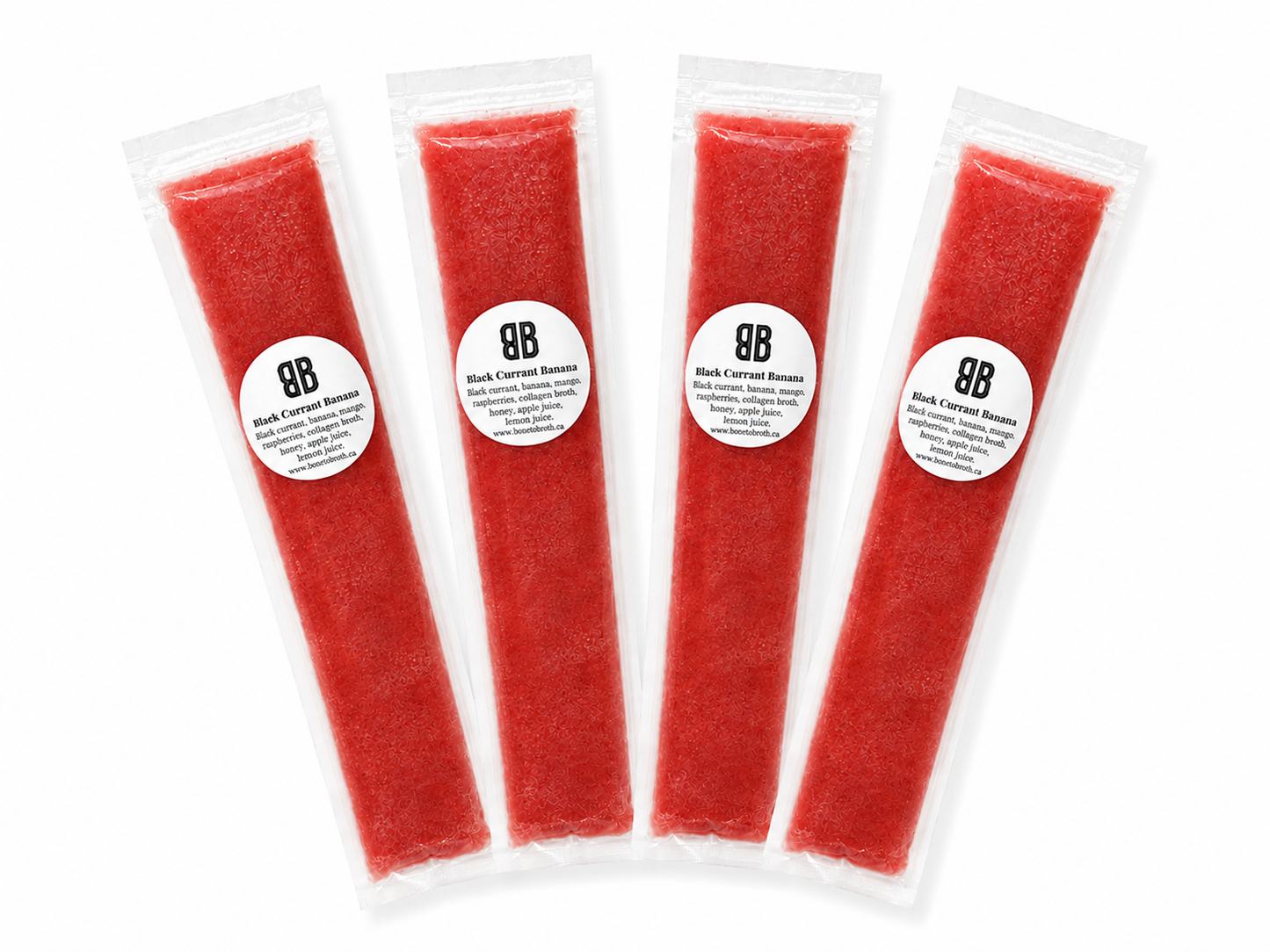Black Currant Banana Smoothie Pop